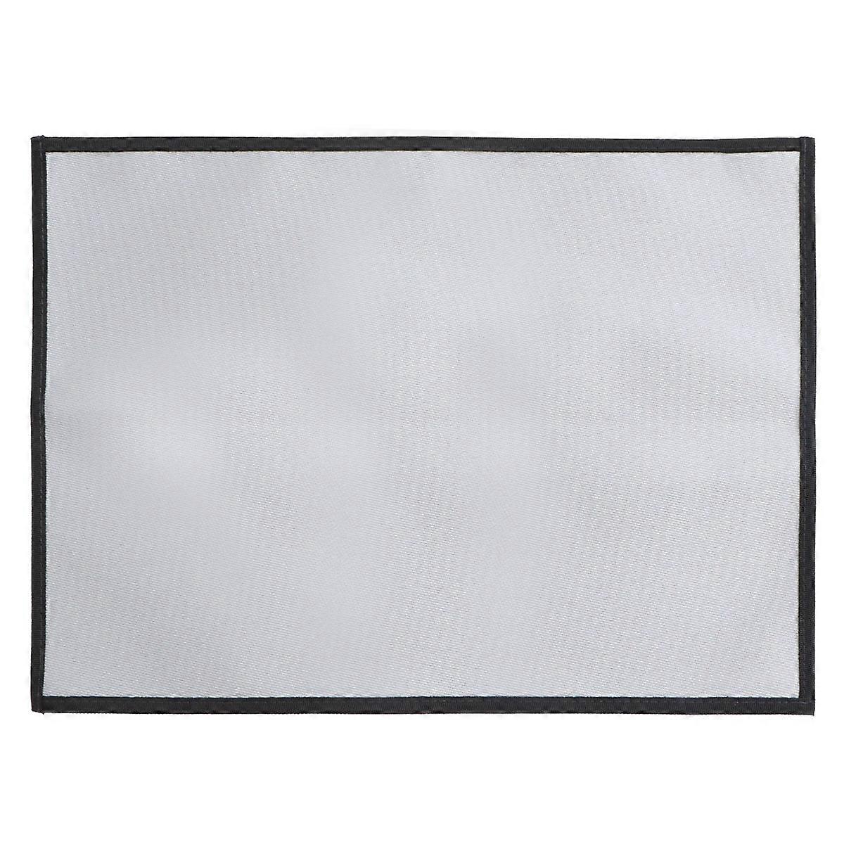 Tragbare feuerfeste Picknickdecke, 2er-Pack, Silber