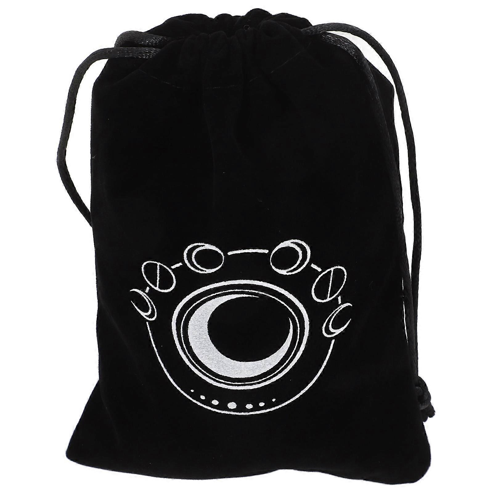 Drawstring Tarot Card Bag for Storage 3Pcs Multi Color Cloth Pouch