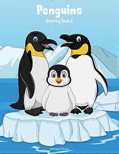 Penguins Coloring Book 2 (Pingouins)