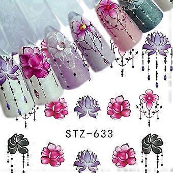 Nail Art Stickers 3D SelfAdhesive Nail Decals Easy DIY Manicure Set for Women and Girls Style2