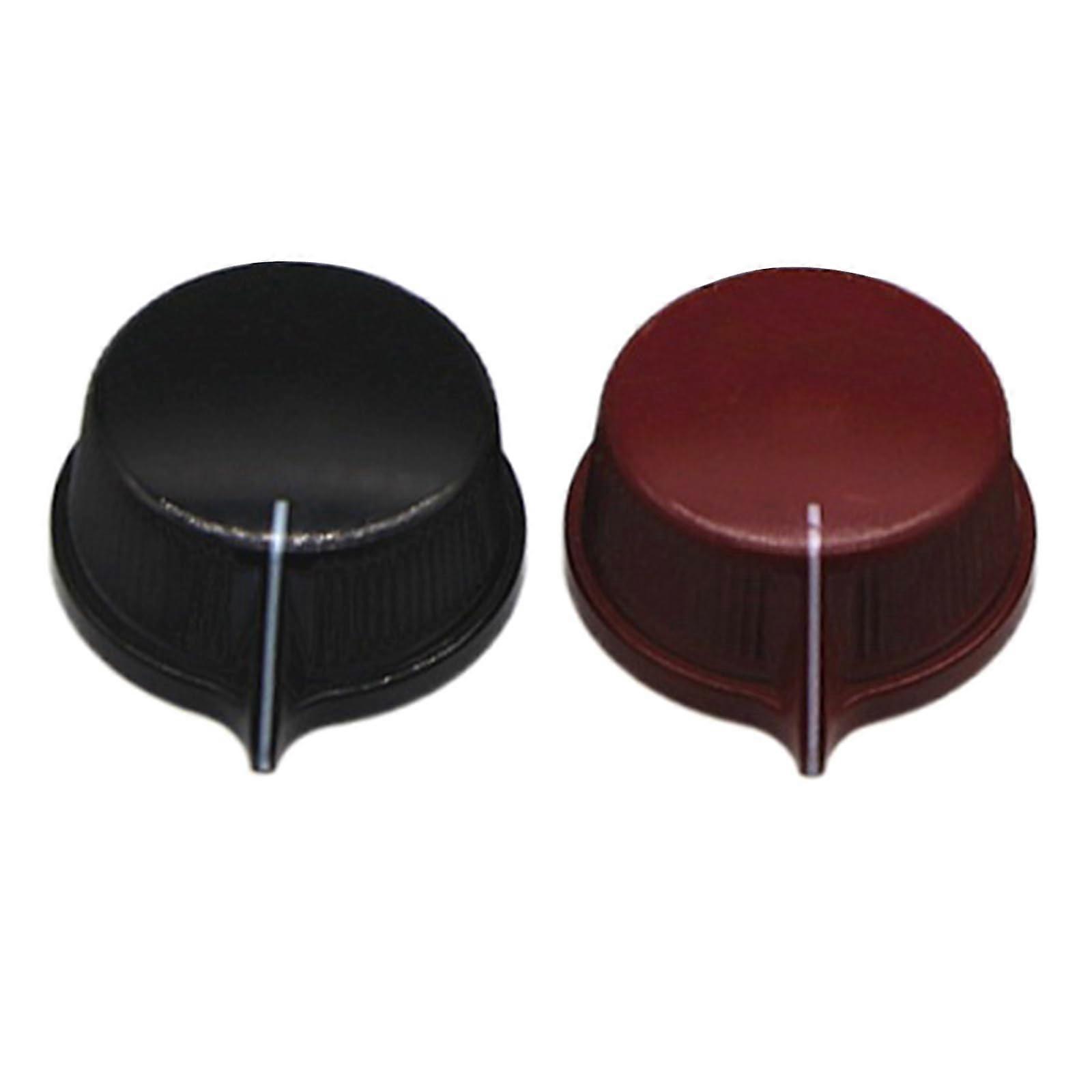 2Pcs Guitar Pedal Knobs Replacement for Amplifier Restore Lost Controls Universal Pot Compatibility