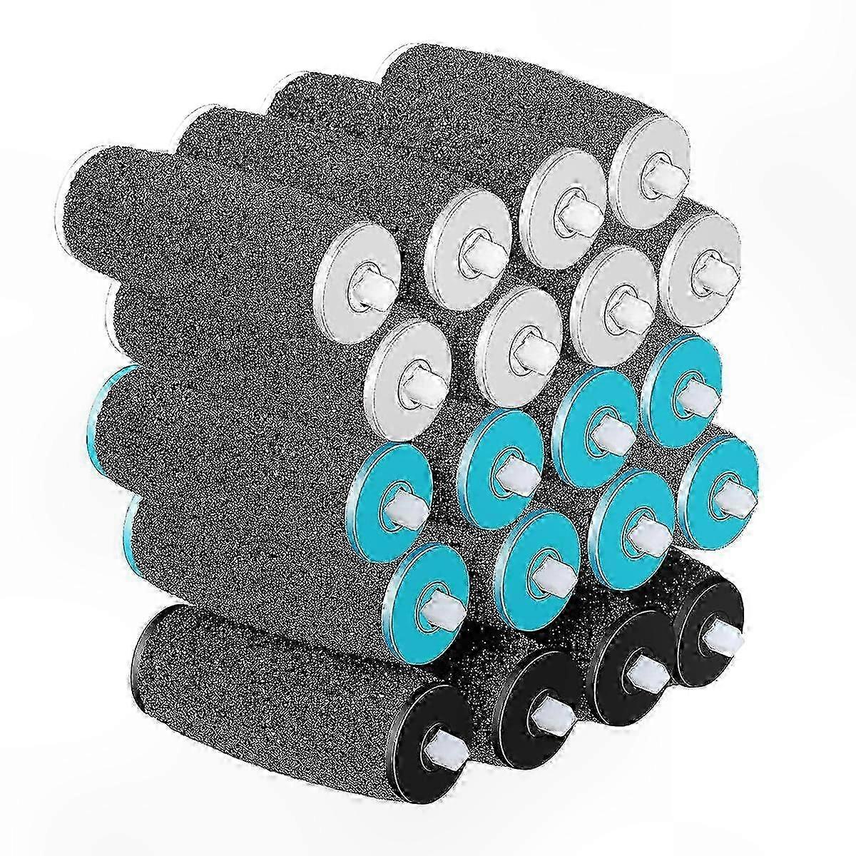 20 Replacement Rollers for Velvet Smooth Callus Remover System