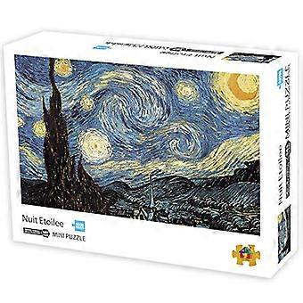 1000 Piece Space Puzzle for Adults Planetary Artwork Design Challenging Jigsaw with Starry Night Theme