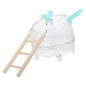 Hamsterbadje voor zandbad en toilet, 5-delige kooiaccessoires