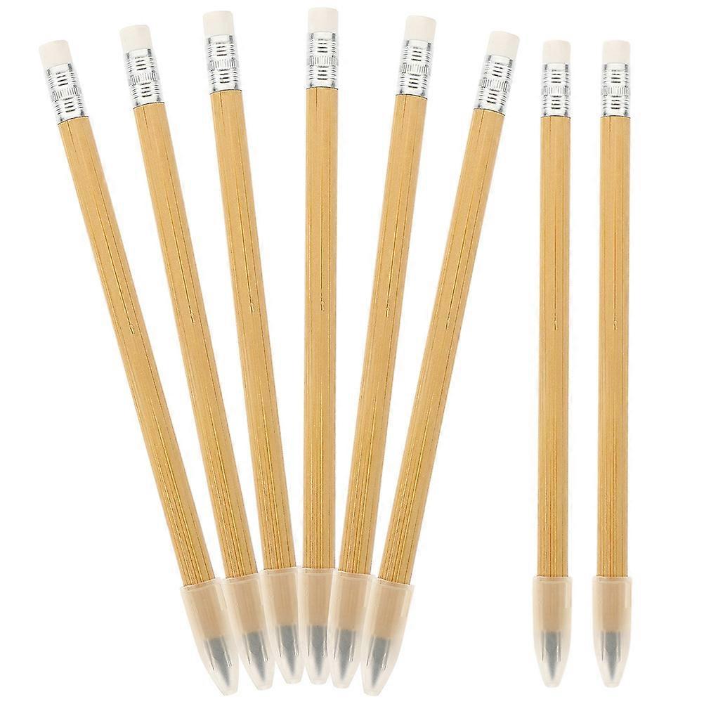 Creative Pencil Everlasting Pencil for Drafting 24Pcs Bamboo Material