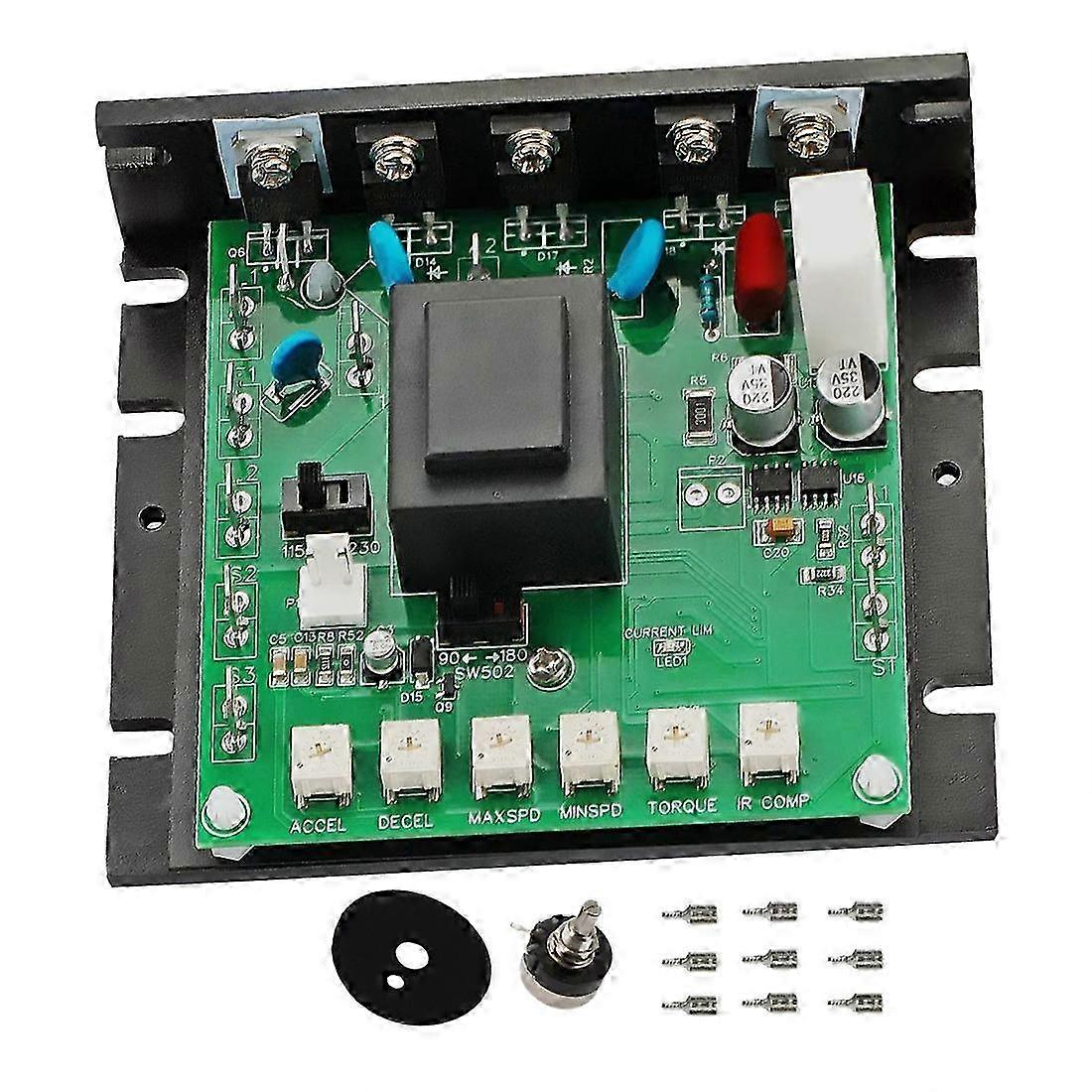 MM23001C DC Motor Variable Speed Controller Kit compatible with Minarik 115/230V AC Input,Motor Speed Controller Board