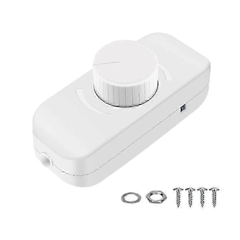 Inline Dimmer Switch compatible 12V 24V LED Lights Frequency Adjustable Push on/Off Rotary Control compatible Brightness Adjustment B