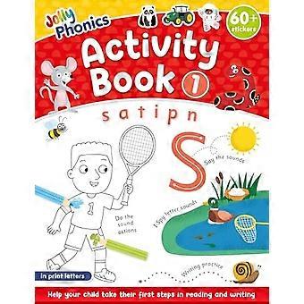 Jolly Phonics Aktivitetsbok 1: i trykte bokstaver (amerikansk engelsk utgave)