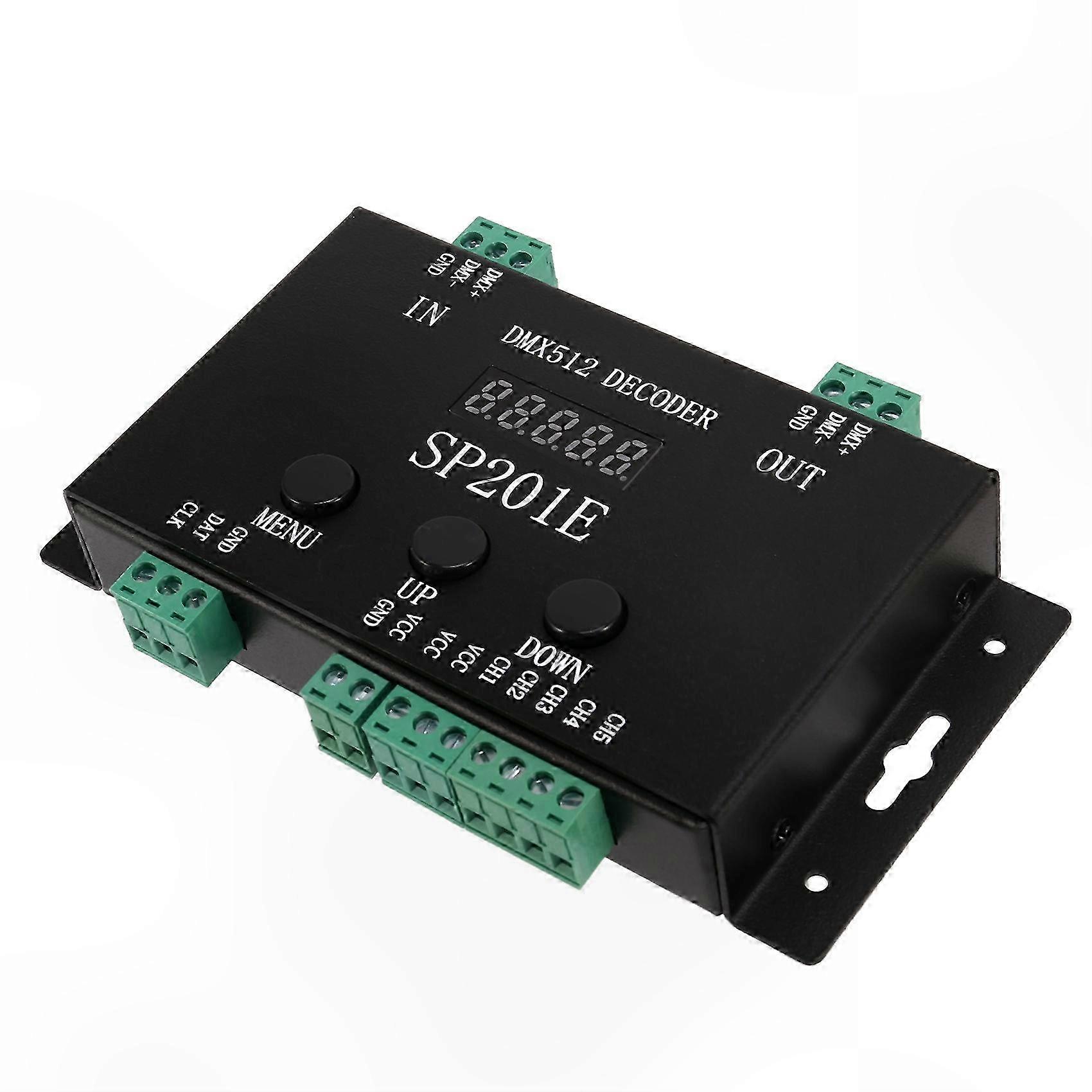DMX512 to SPI Controller Decoder for WS2812B and WS2811, Supports Multiple IC Types