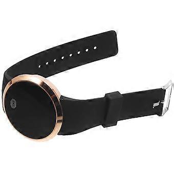Couple Digital Watch Fashion Touch Screen Date Display Men Women Birthday Gift Black Band 1Set