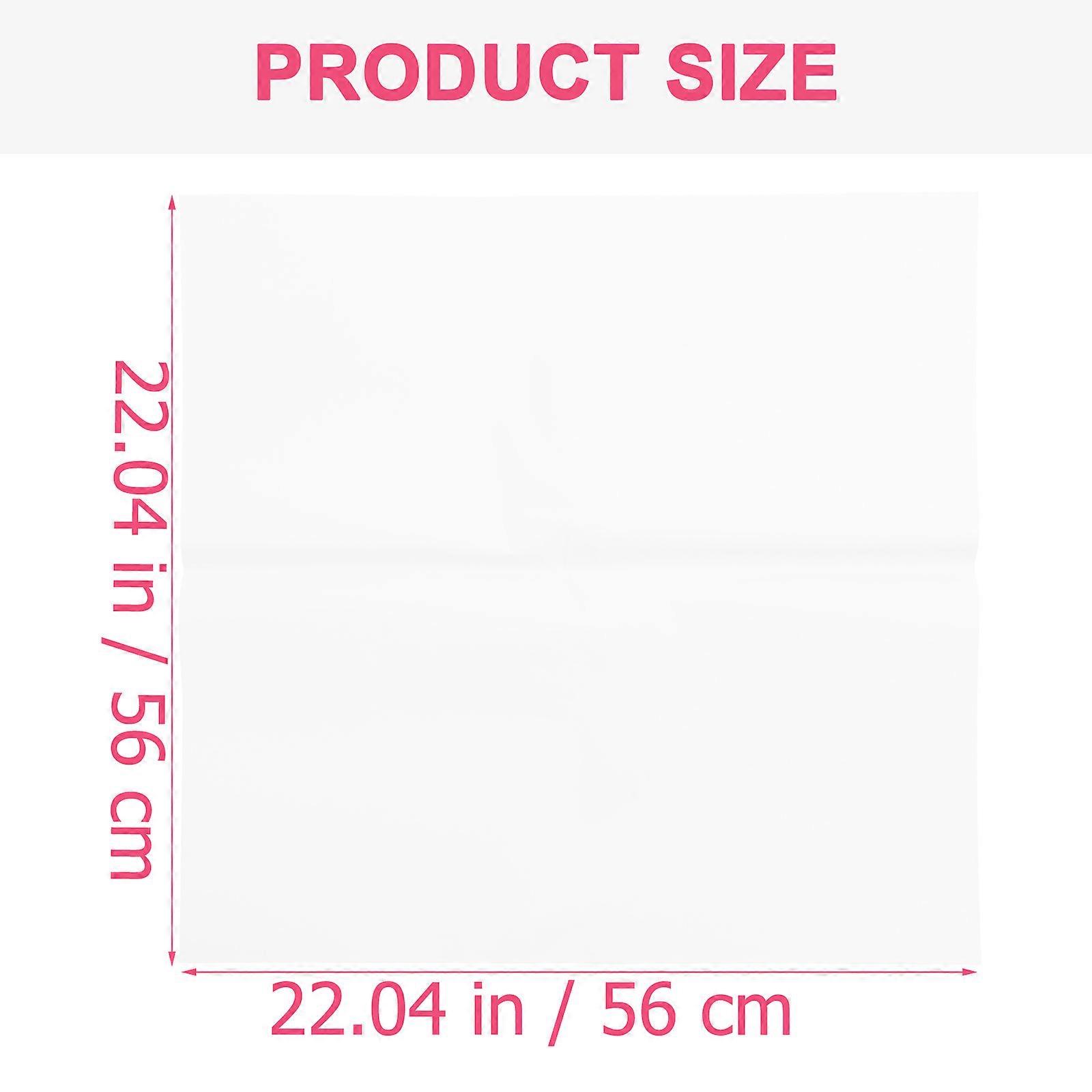 White Packaging Paper Translucent Wrapping Paper Practical Use 20 Sheets