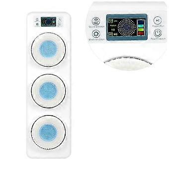 Electric Shower Brush with 360° Rotation, Waterproof Body Exfoliating Brush, Wall Mounted, White