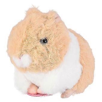 Lovely Hamster Stuffed Animal Plush Toy, Soft Interactive Pet Pillow Doll for Infant & Toddler Room Decoration
