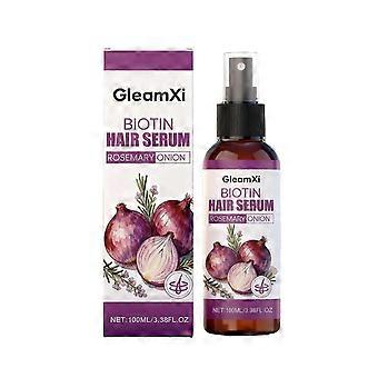 Spray capillaire Gleamxi à la biotine – essence douce, hydratante, lissante et nourrissante pour un soin quotidien des cheveux.