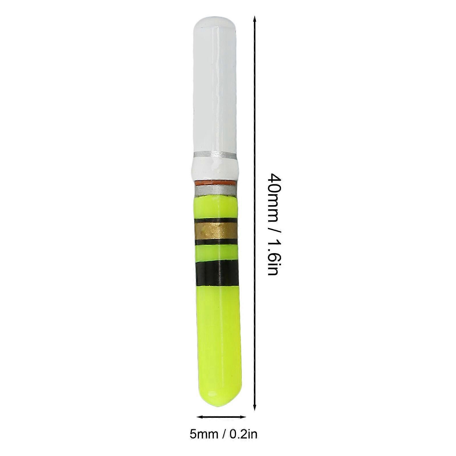 3Pcs Tail Float Float Glowing Fishing Night Light Luminous LED Cylindrical LED