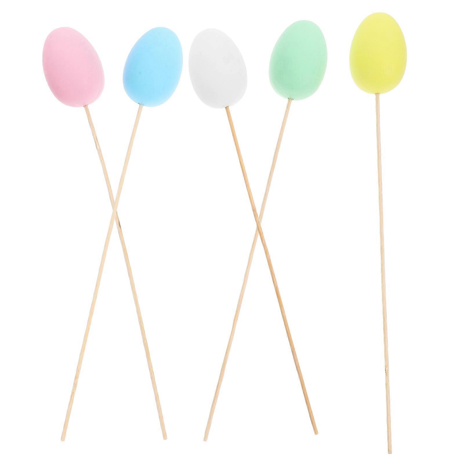 Easter Egg Branches for Vase Decoration 15Pcs Artificial Easter Egg Stems