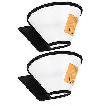 Cat Recovery Collar Breathable Dog Protective Collar for 4Pcs Use
