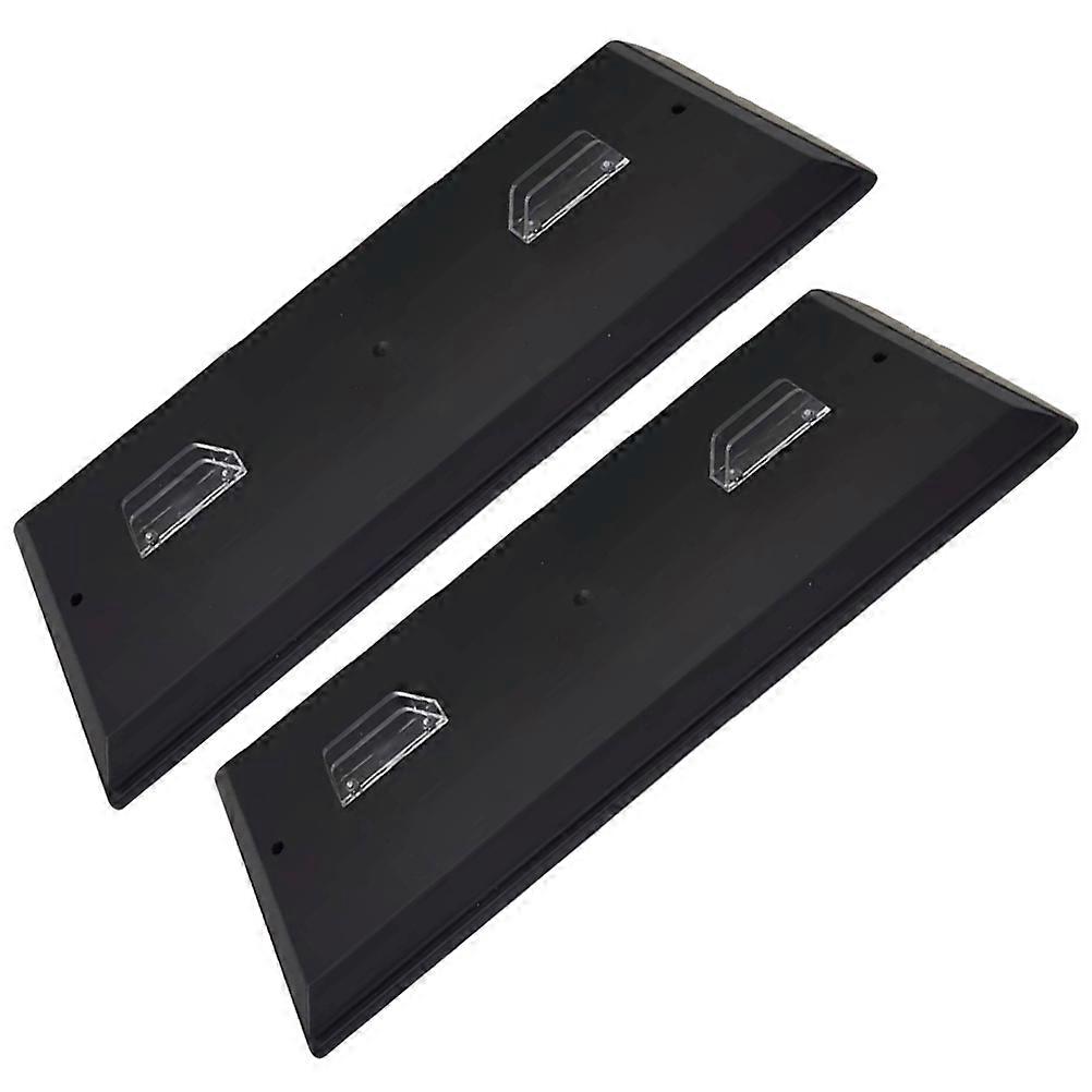 Motorcycle Model Holders Display Rack for Storage 2Pcs Black