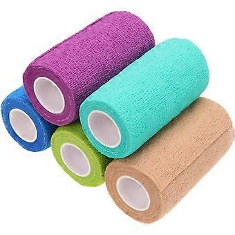 Akut plåster för husdjur, 5-pack, självhäftande plåster för hundar och katter, 10,0x4,5cm