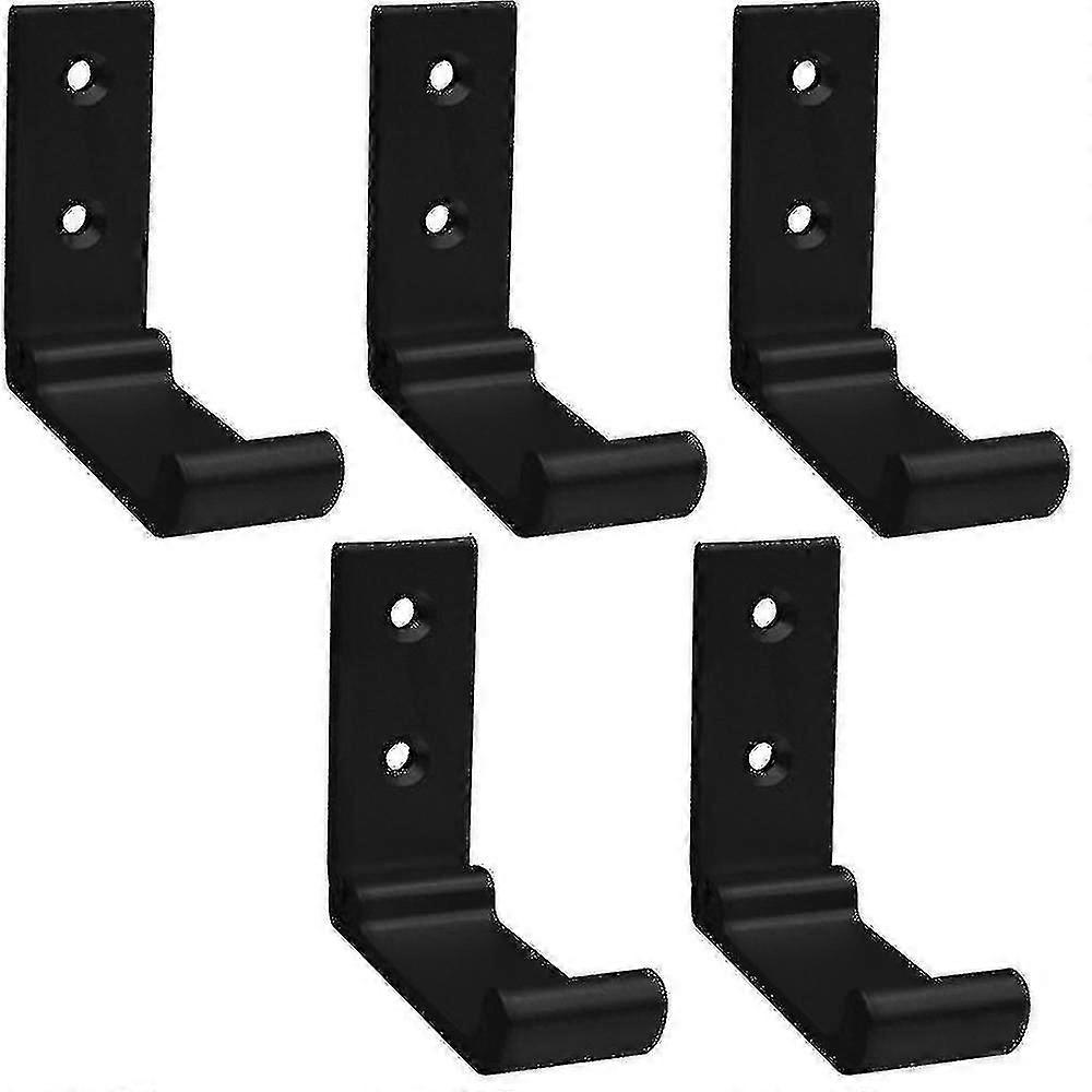 5 Pcs Folding Hooks Wall Towel Hooks 90  Foldable Solid Aluminum Hook