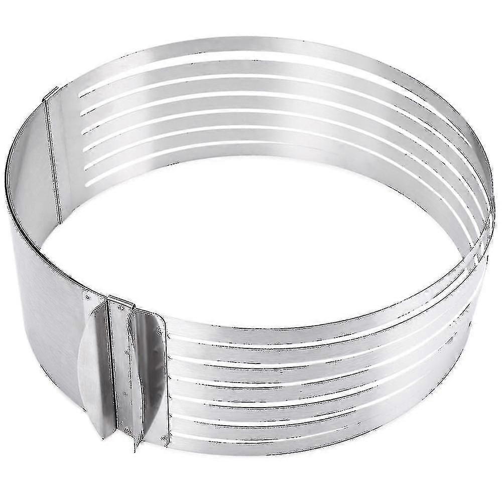 Retractable Stainless Steel Circle Mousse Cake Layer Cut Tool