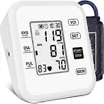 Verenpainekone, verenpainemittarin olkavarsi, bp-monitori, jossa on suuri verenpainemansetti, automaattinen digitaalinen bp-kone, jossa on suuri LCD-displ