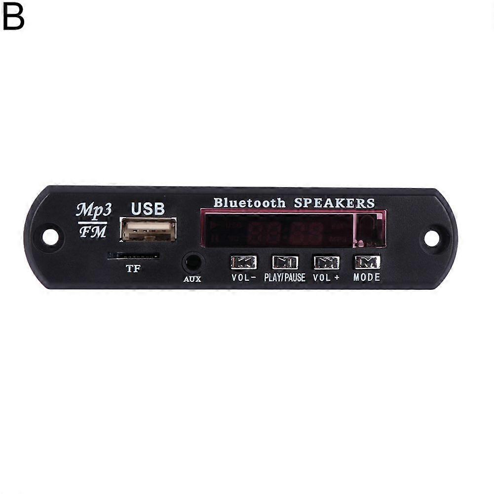 Automobile MP3 Player FM Radio Bluetooth-compatible 5.0 Speaker Module Audio Decoder Board