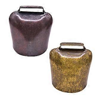 Iron Cow Bell Hanging Decoration 2Pcs Anti-Lost Grazing Supplies