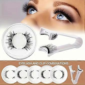 3D-Magnetwimpern-Set, wiederverwendbare Wimpern ohne Kleber, von natürlich bis dramatisch-katzenhaft, 8–11 mm Wimpern mit Anfängerapplikator für Partys und den Alltag