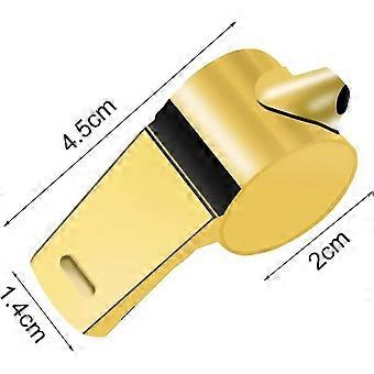 Metal Whistle - Loud Crisp Sound Referee Whistle