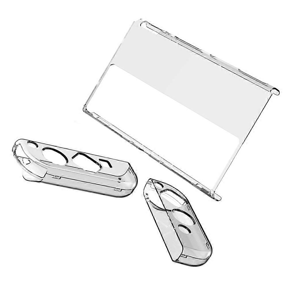 1 Set Protective Shell PC Clear Game Console Case Compatible For Switch OLED