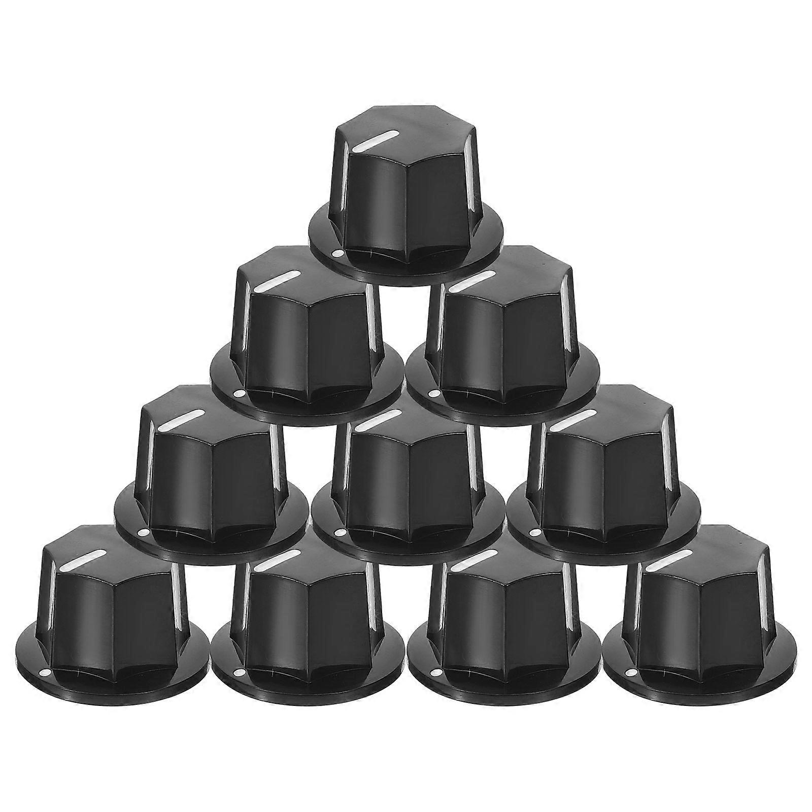 10Pcs Volume Tone Control Knobs Potentiometer Instrument Knobs Guitar Parts