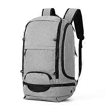 Soccer Basketball Backpack with Shoes Pack Football Volleyball Bag forTeenagers Adults Large Capacity Laptop Travel Schoolbag