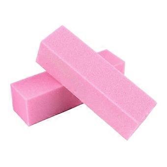 50er-Packung rosa Nagelpufferblöcke, Schleifschwämme, Nagelfeilen für Salon und Heimmaniküre/Pediküre