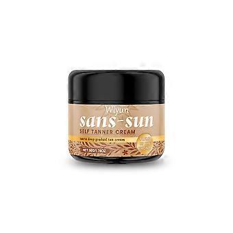 Creme autobronzeador, Herbal Essence, clareador e hidratante para a pele, fórmula de bronzeamento gradual, 50g/1,76oz