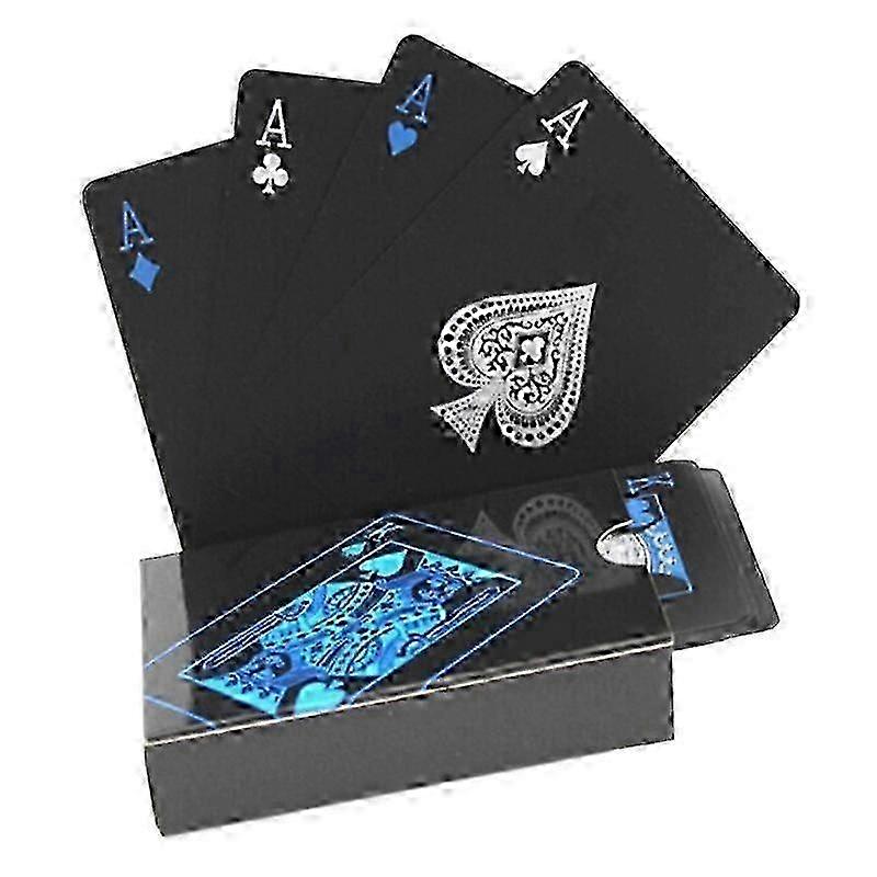 Poker Waterproof Plastic Playing Cards Set