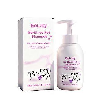 Eeljoy Pet Wash-Free Shampoo Foam Pet Hair Cleaning Convenient Rinse-Free Cleaning Smooth Care