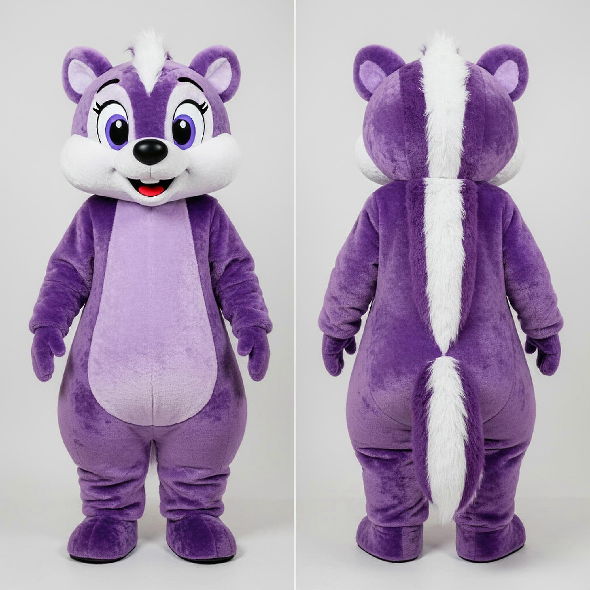 MASTICOT Lavender Broad Shouldered Skunk Mascot