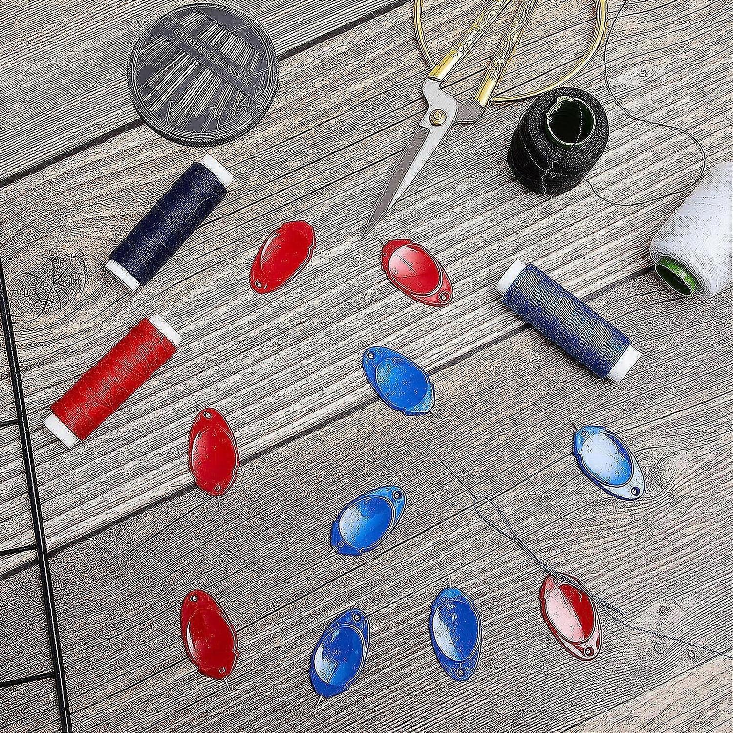 10 Pieces Needle Threaders For Hand Sewing Diy Plastic Thread Loop Simple Threader Handwork Sewing Tool Machine 26-27