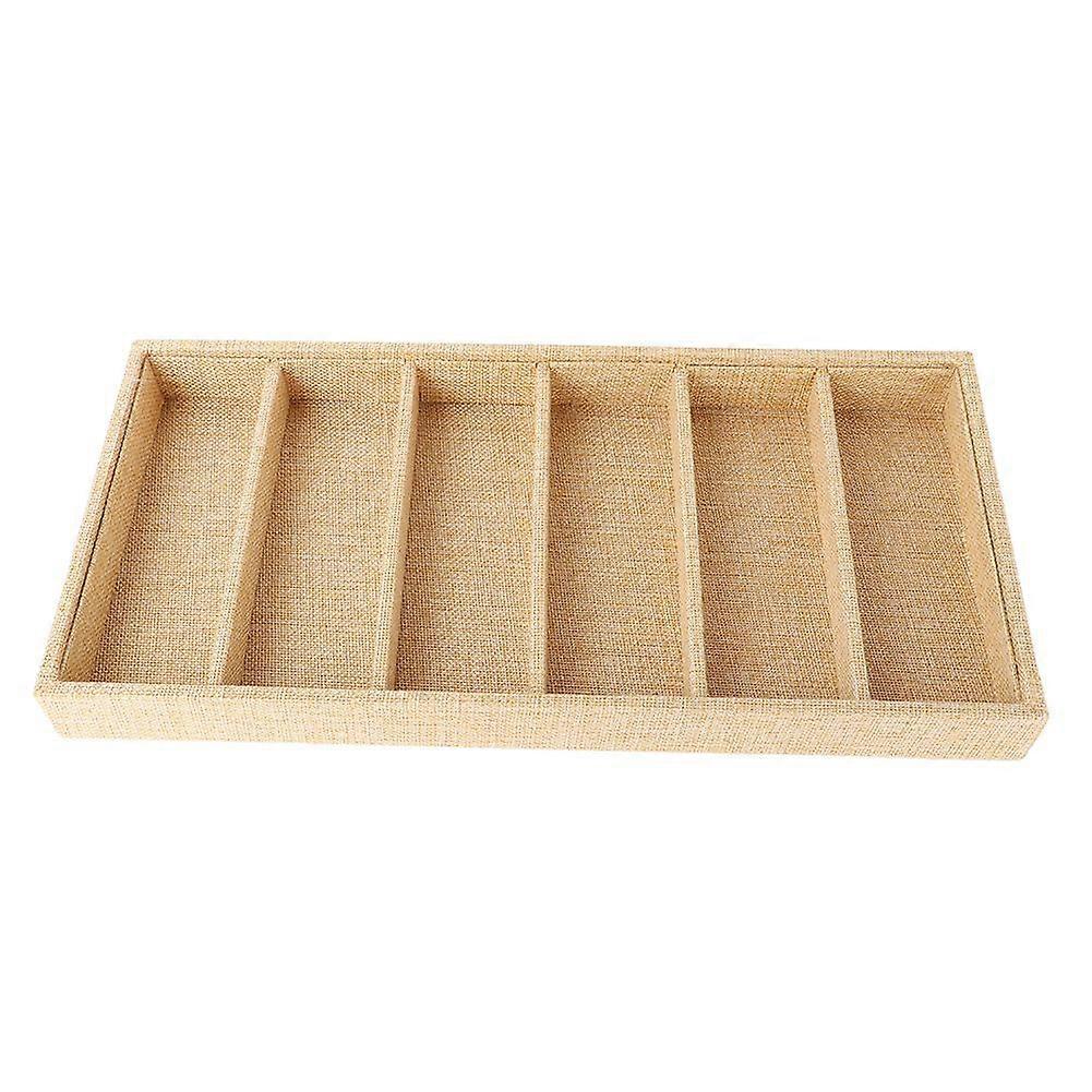 Scratch-Resistant Multi-Compartment Sunglasses Display Box