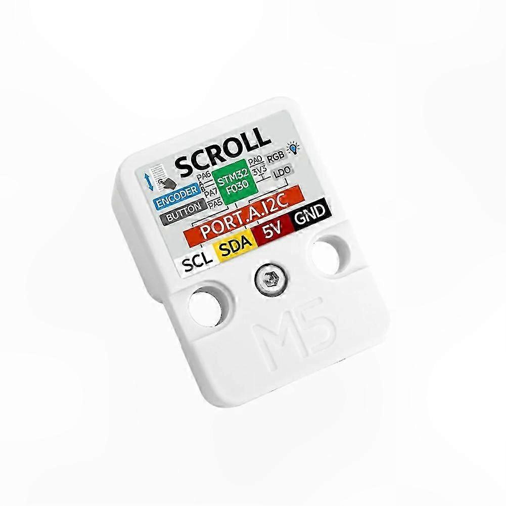 Streamlined I2C Port Integration, Scroll Wheel Unit Development Board & Rotary Encoder Expansion Unit with Built-in STM32F030 Microcontroller