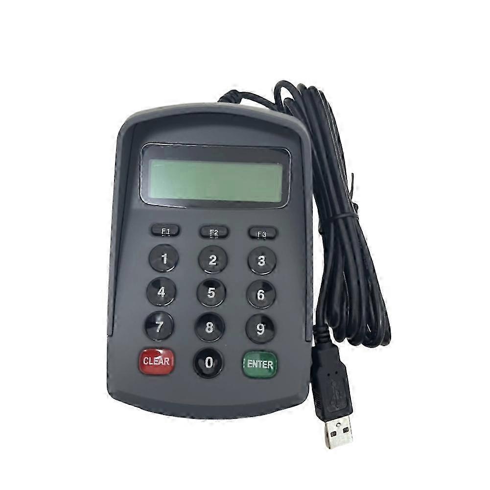 USB Numeric Password Keypad Programmable Encryption Pin Pad for POS Payment Systems Secure Digital Entry Device_qt5