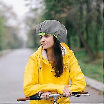 Capa protetora para ciclismo, 4 unidades, cinza, reutilizável.