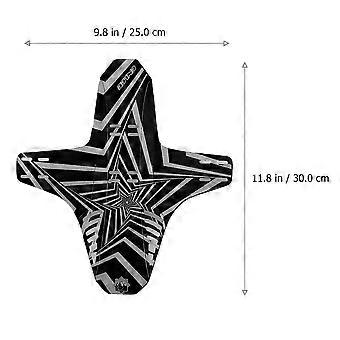 Lightweight Reflective Bike Mudguard Made of Plastic for Outdoor Use 1 Unit