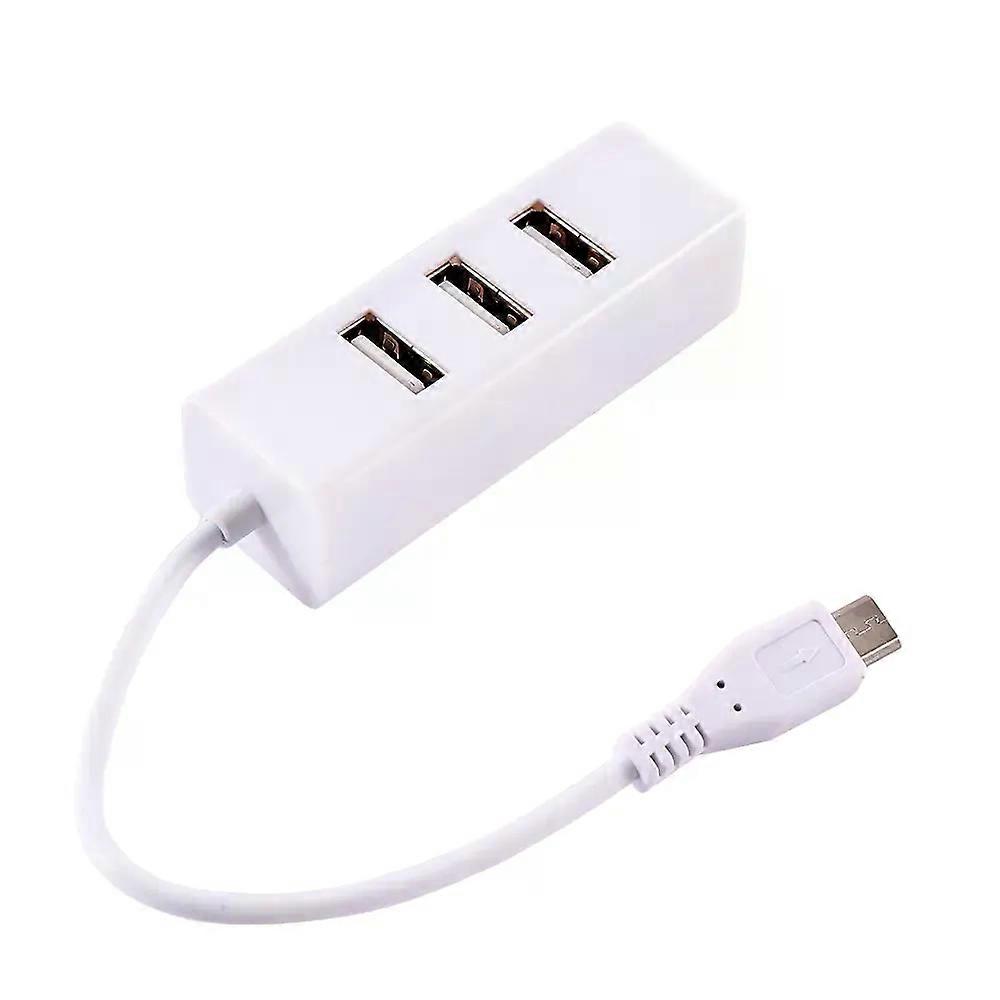 Multi-function Micro USB To 4 Port OTG Hub For Raspberry 0 Power Switch Extension Cable Charging Cable Accessories