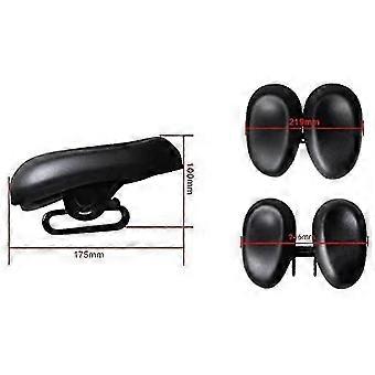 Neuer fahrradspezifischer Sattel ohne Sattelnase, kompatibel mit geländegängigen Fahrrädern, geeignet für Damen und Herren, ergonomisch, weich, doppelt gepolstert, Banmo