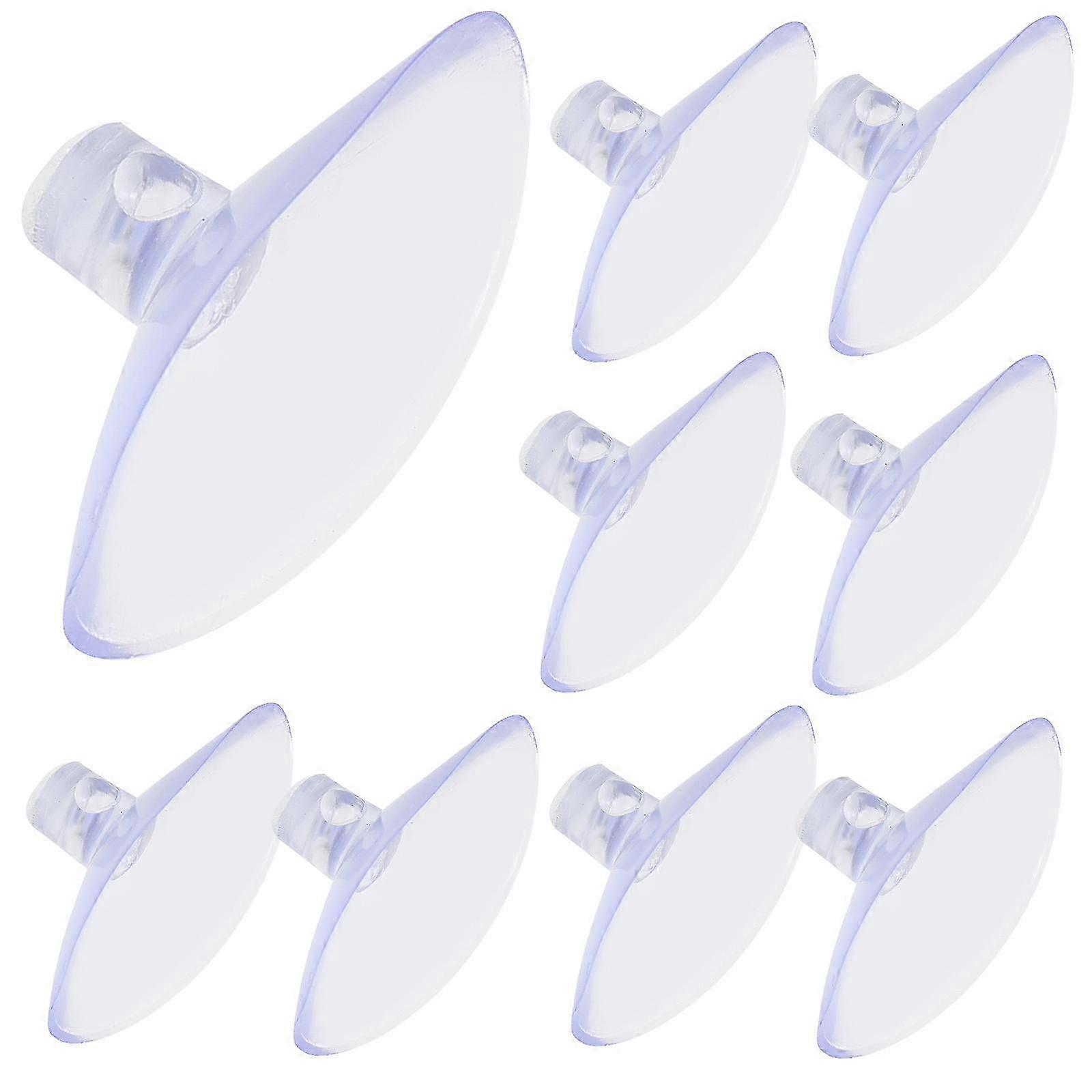 Plastic Suction Pad compatible with Glass Window Organizing Home Decor Transparent Pvc Material Function 80Pcs