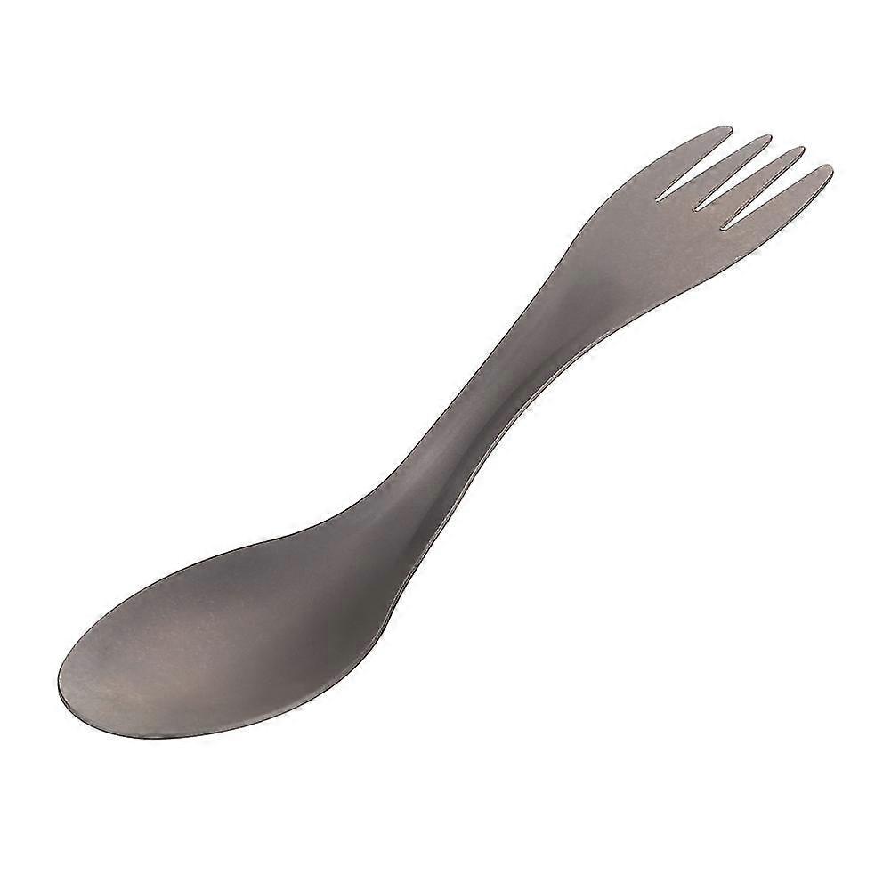 Compact Titanium 2-in-1 Camping Utensil