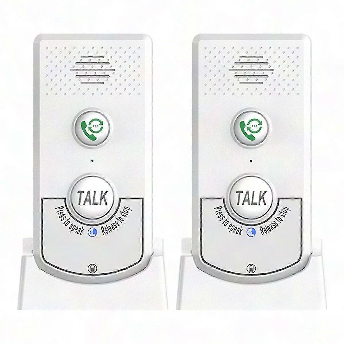 Wireless Home Intercom System with Bidirectional Voice Call, Ultra Long Range Communication