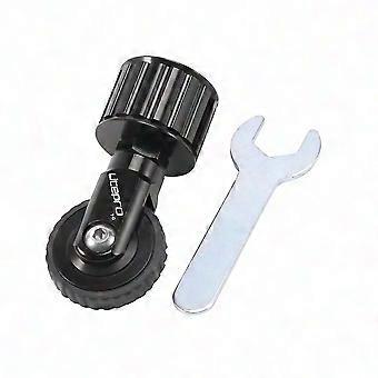 33,9 mm Sadelstolpe Tryckhjul för hopfällbar cykel - Easywheel Tube Rod 412 Bike Delar, Svart